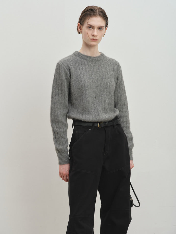 Tonywack - Wide-Leg Cotton Work Pants (Black) product image 3 | TRAB K-Fashion Australia