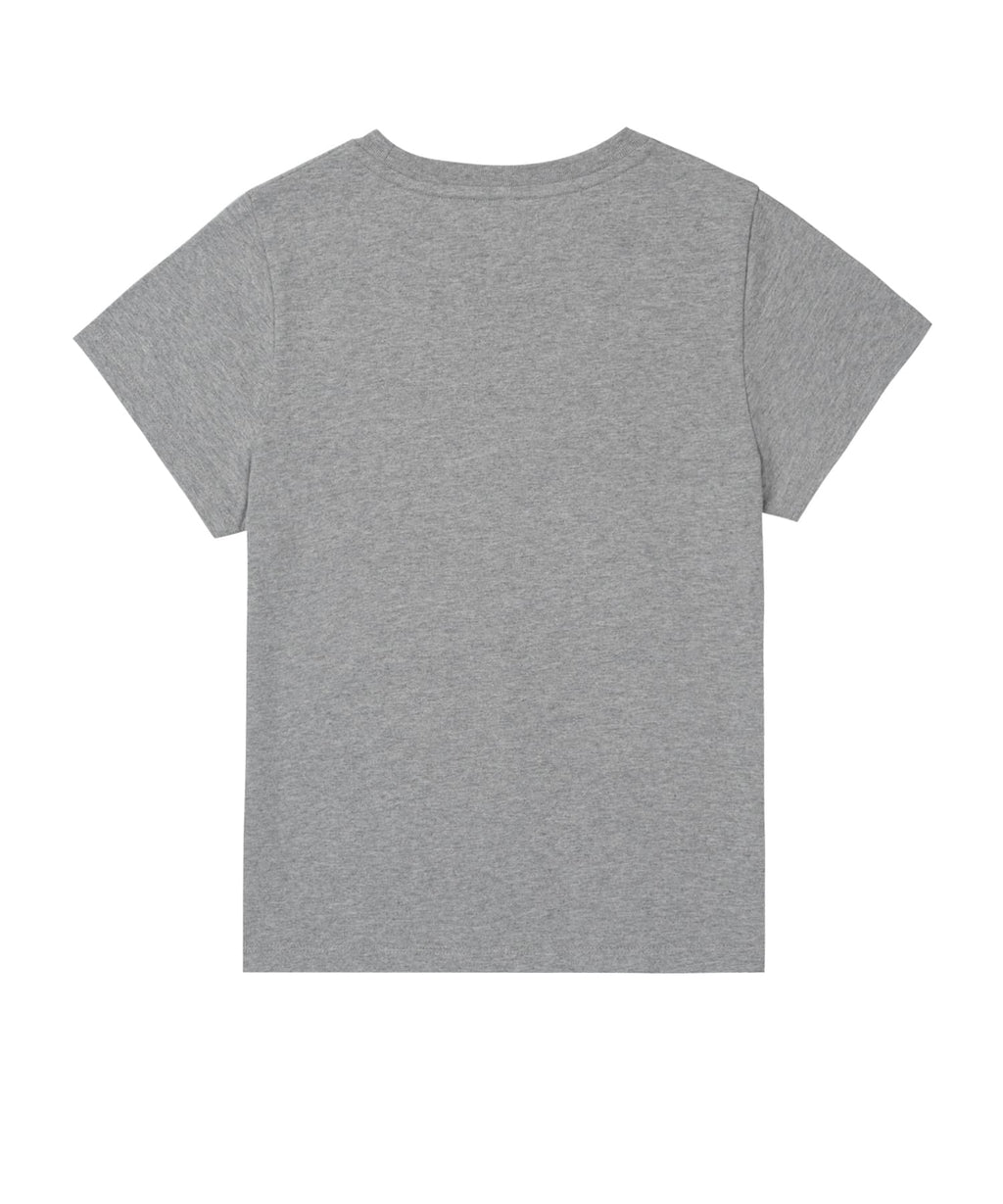 Coyseio - Mini Logo T-Shirt (Melange Grey) product image 6 | TRAB K-Fashion Australia