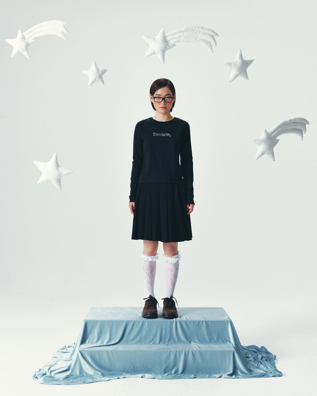 Coyseio - Little Stars Longsleeves (Black) product image 2 | TRAB K-Fashion Australia