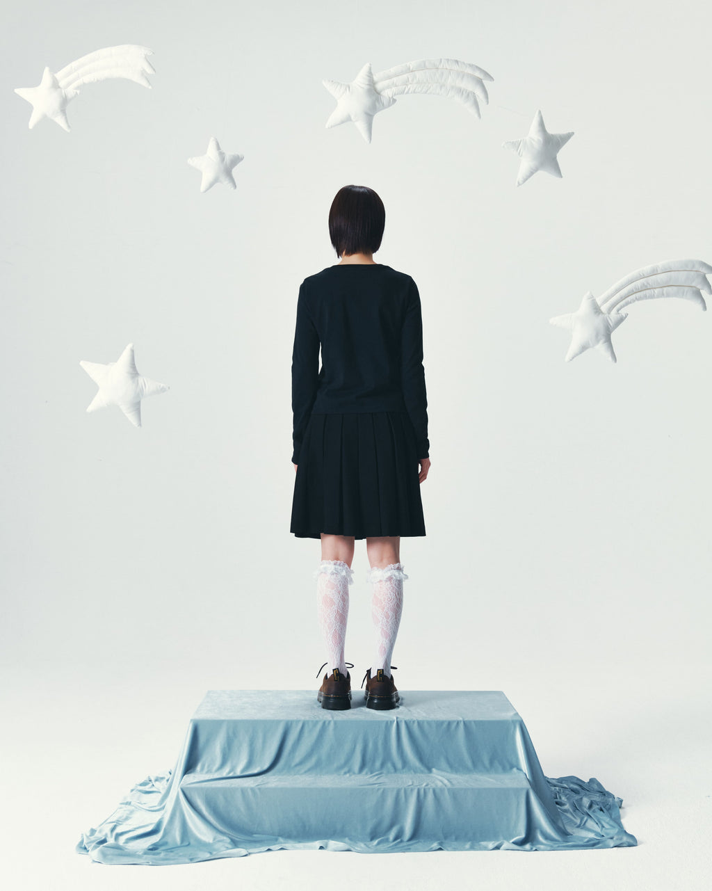Coyseio - Little Stars Longsleeves (Black) product image 4 | TRAB K-Fashion Australia
