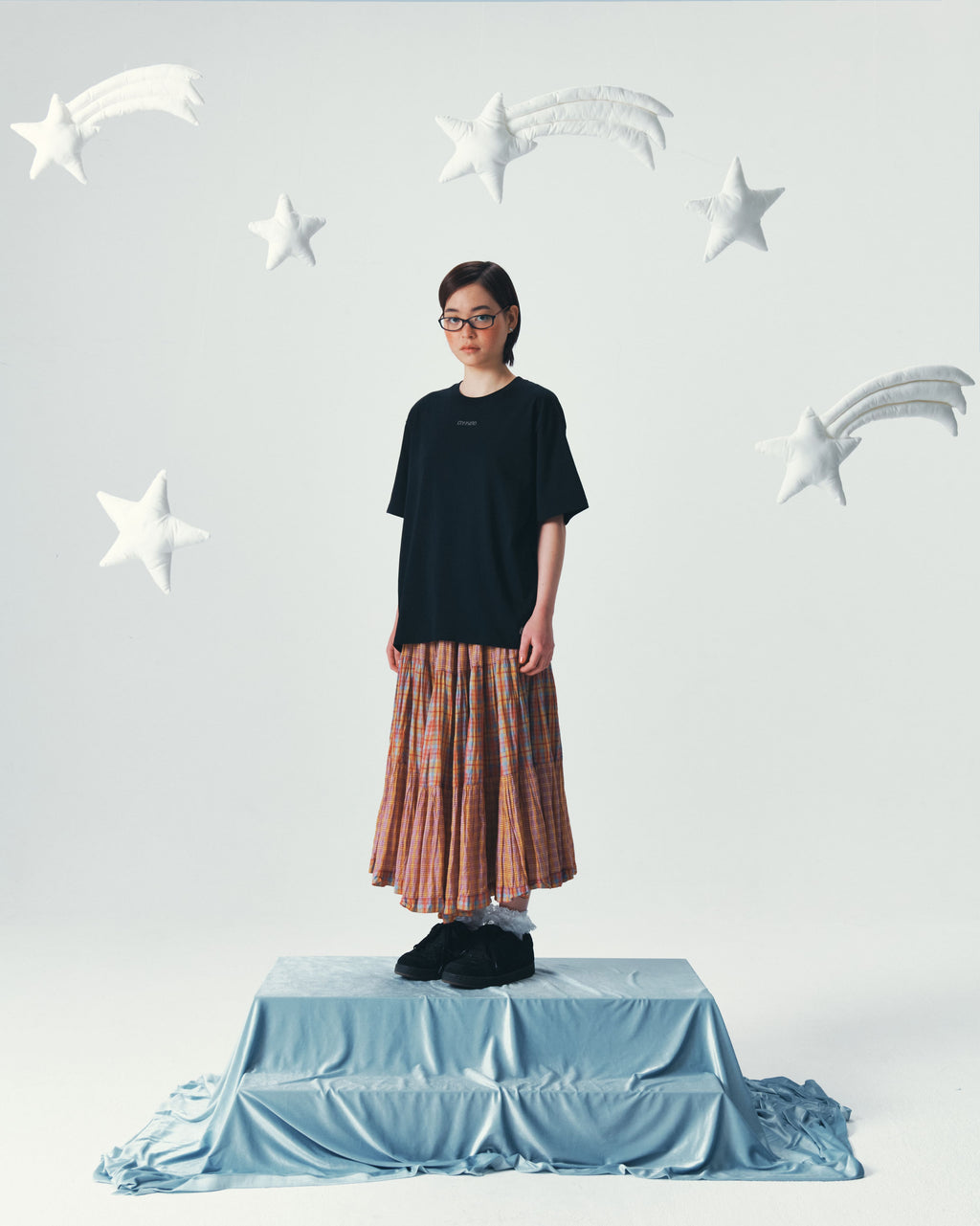 Coyseio - Mini Logo Regular T-Shirt (Black) product image 3 | TRAB K-Fashion Australia