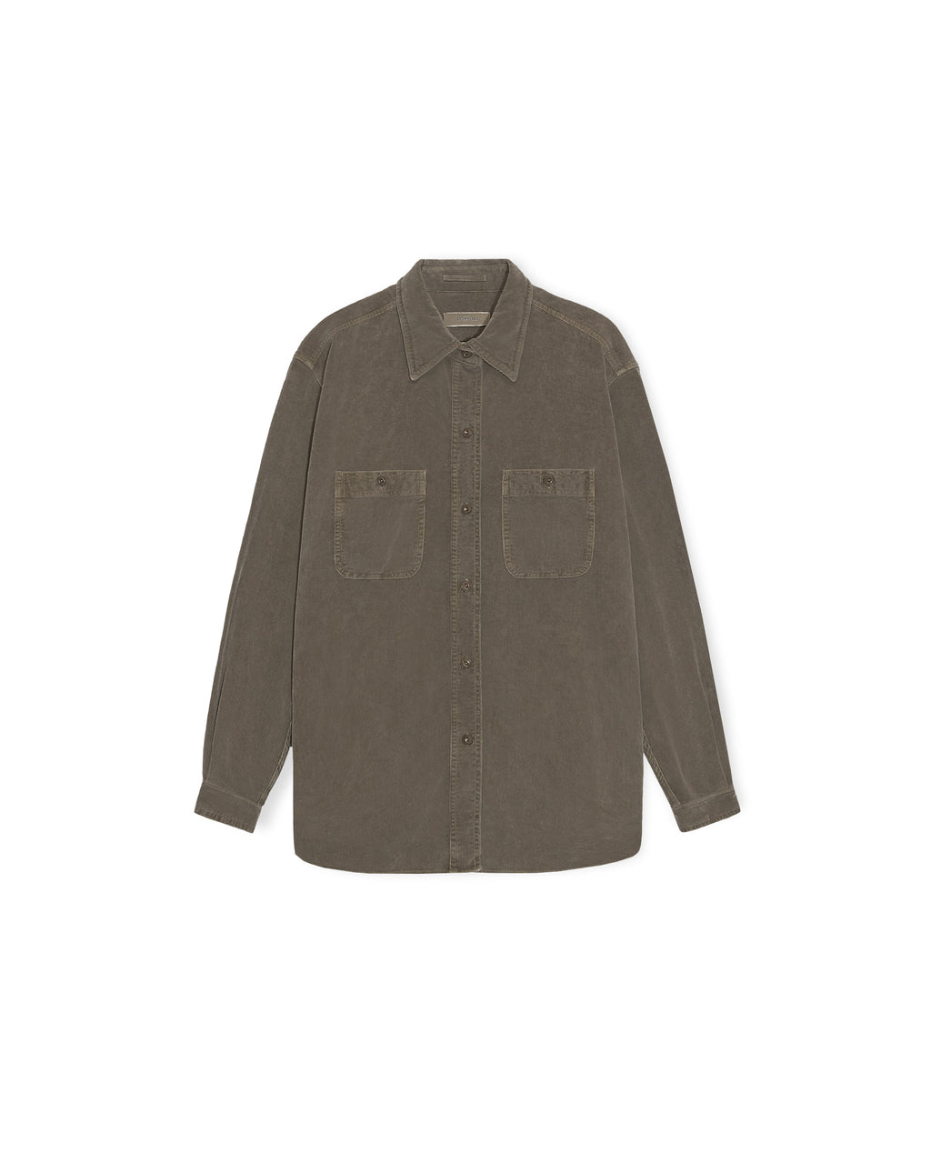 Brownyard - Garment Dyed Corduroy Shirt (Mocha) product image 6 | TRAB K-Fashion Australia