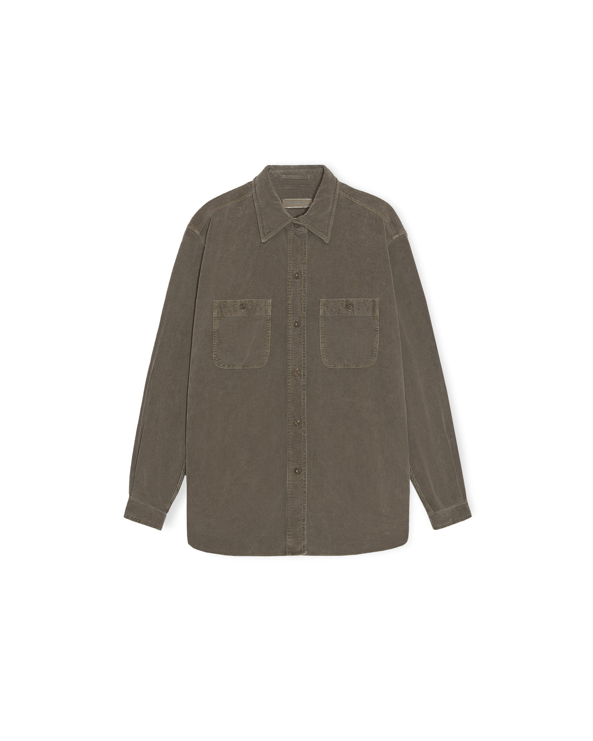 Brownyard - Garment Dyed Corduroy Shirt (Mocha) product image 6 | TRAB K-Fashion Australia