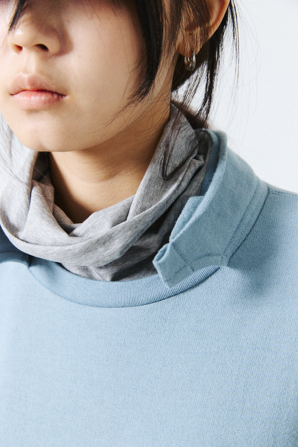 Hatchingroom - Overlay Sweatshirt Blue (Grey) product image 12 | TRAB K-Fashion Australia