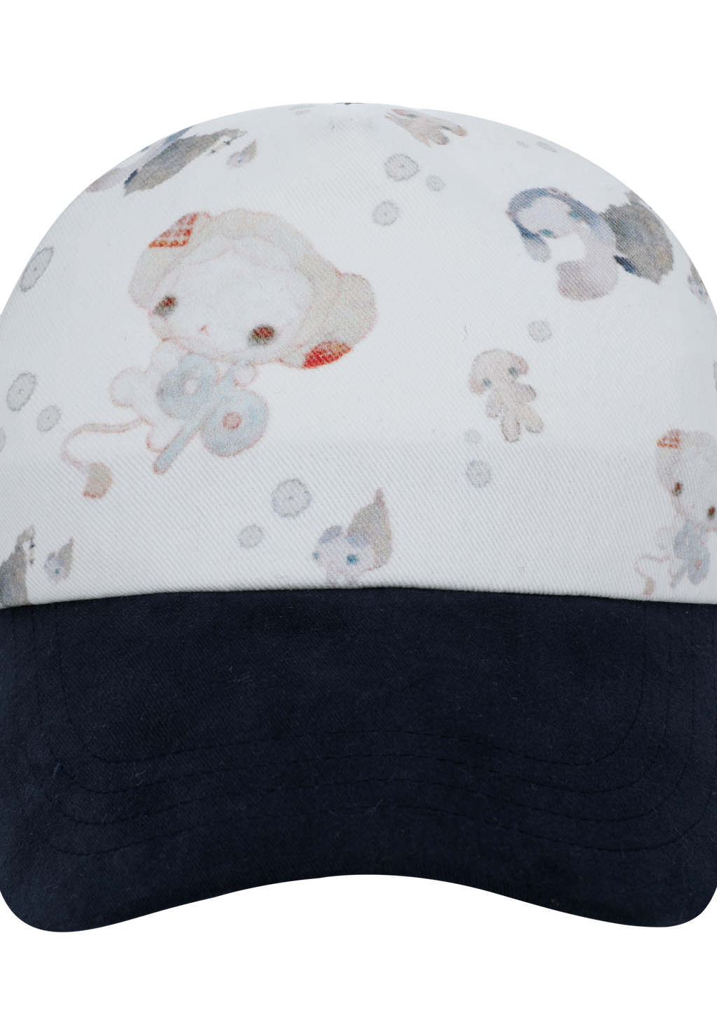 Coyseio - Tiny Whirl Mesh Cap (Navy) product image 2 | TRAB K-Fashion Australia