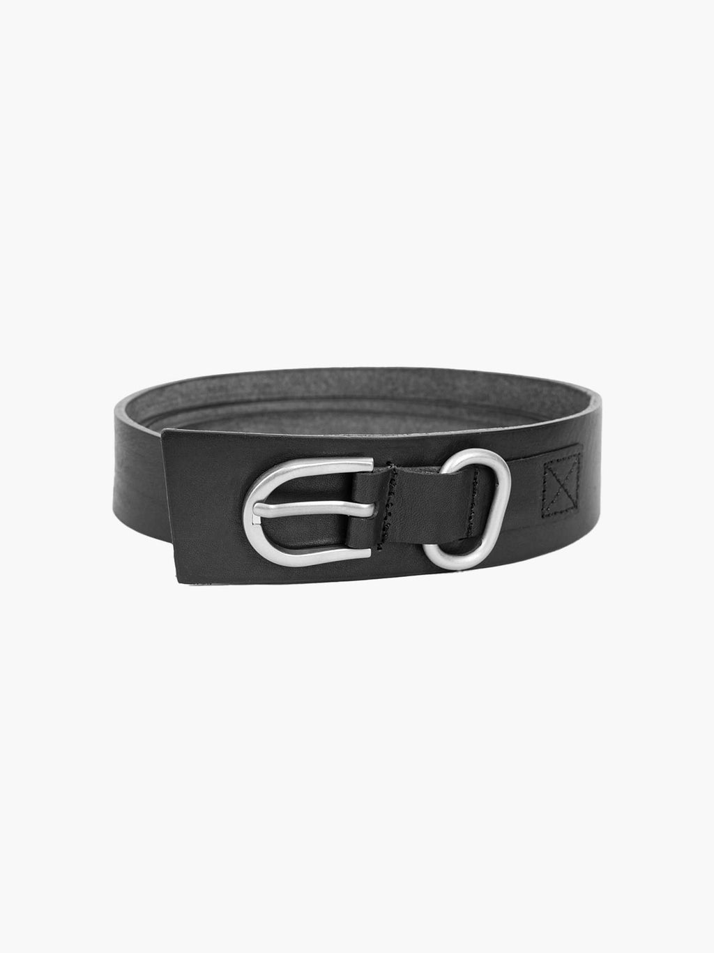 Jiyong Kim - Layered Leather Belt (Black) product image 4 | TRAB K-Fashion Australia