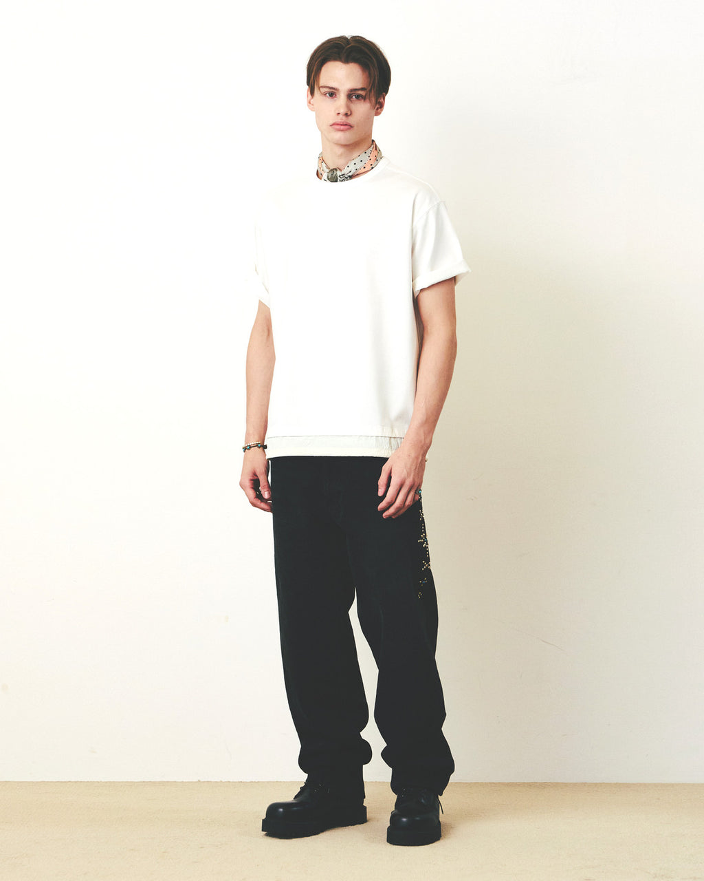 Eastlogue - Fishtail T-shirts (White) product image 3 | TRAB K-Fashion Australia