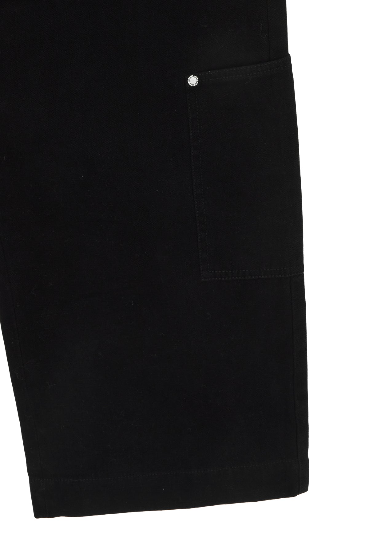 Matin Kim - Patch Pocket Washed Cargo Pants (Black) product image 4 | TRAB K-Fashion Australia