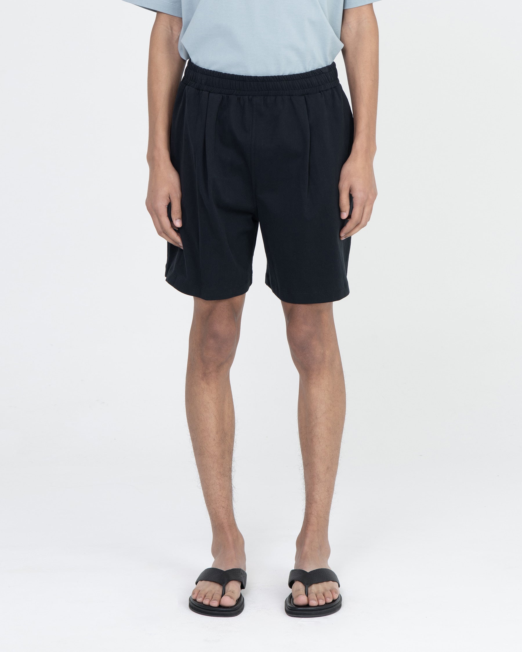 Brownyard - Smooth Jersey Shorts (Vintage Black) product image 1 | TRAB K-Fashion Australia