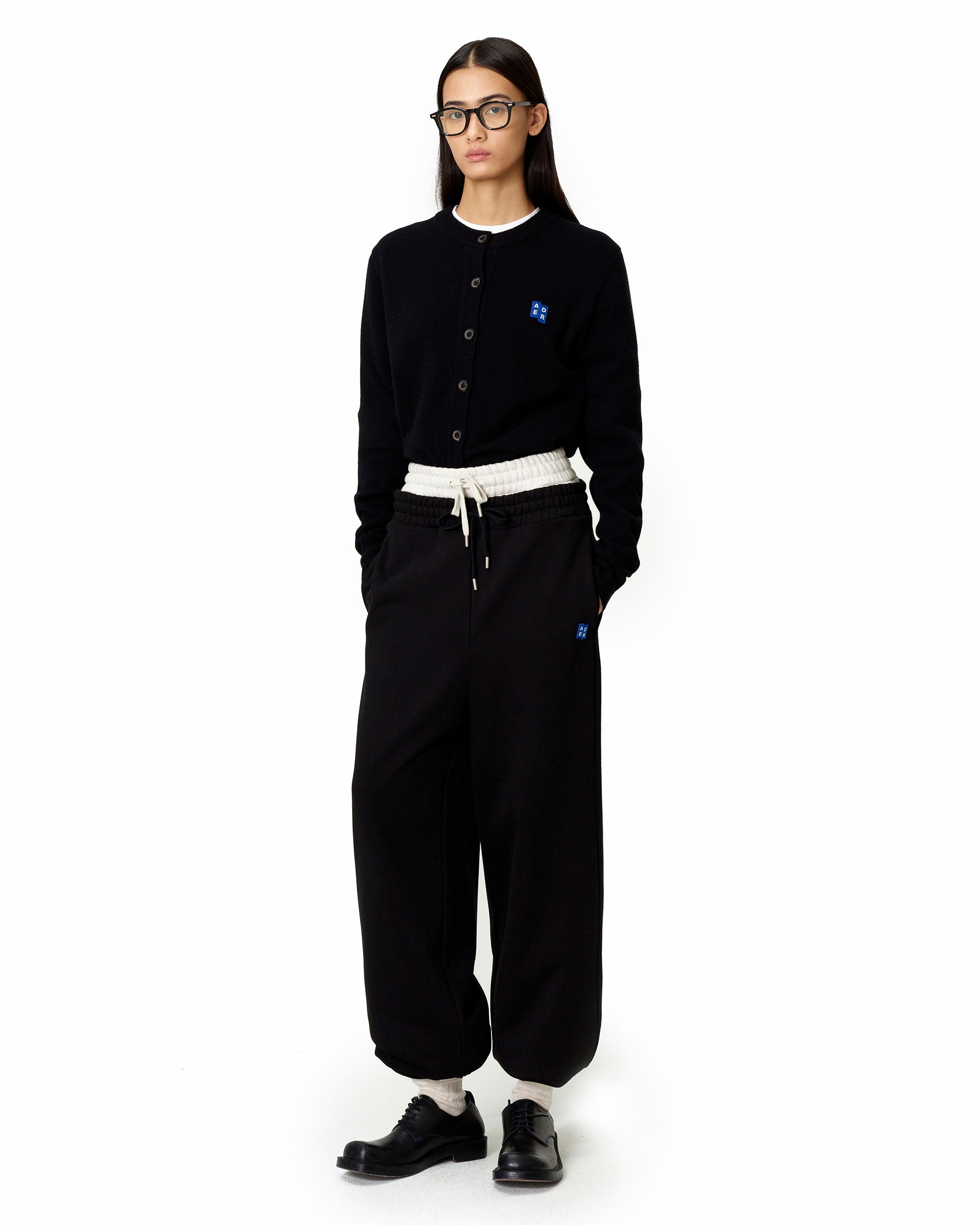 Ader Error - Sig; BL Tag cardigan 02 (Noir) product image 1 | TRAB K-Fashion Australia
