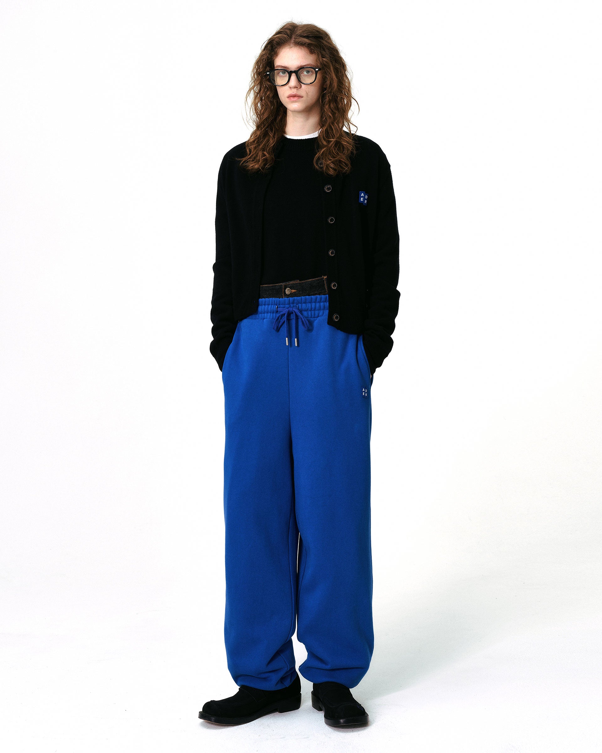 Ader Error - Sig; BL Tag cardigan 02 (Noir) product image 3 | TRAB K-Fashion Australia