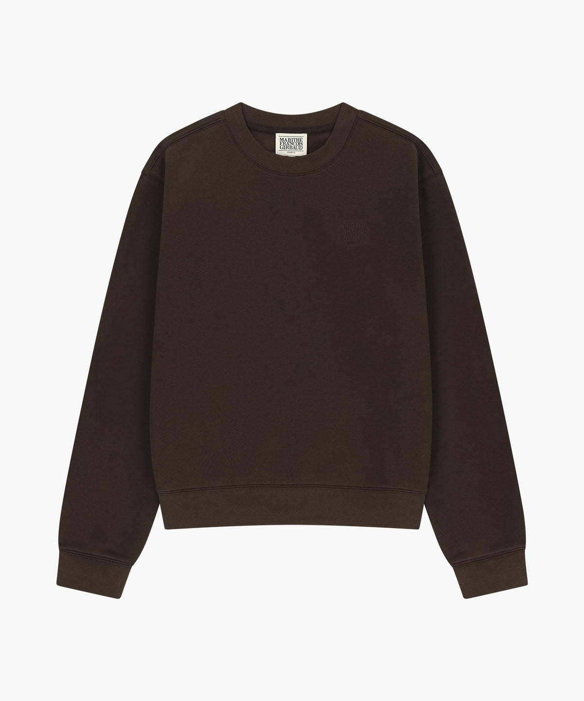 Marithe & Francois Girbaud - Small Classic Logo Sweatshirt (Brown) product image 5 | TRAB K-Fashion Australia