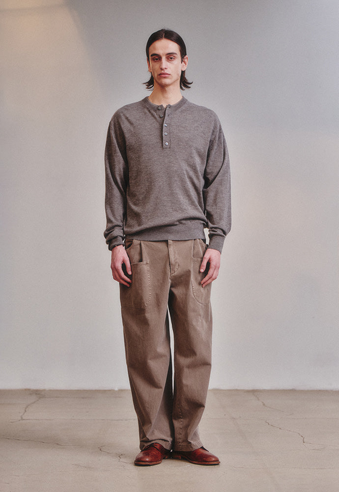 Art if acts - French Workwear Pants (Vintage Brown) product image 3 | TRAB K-Fashion Australia
