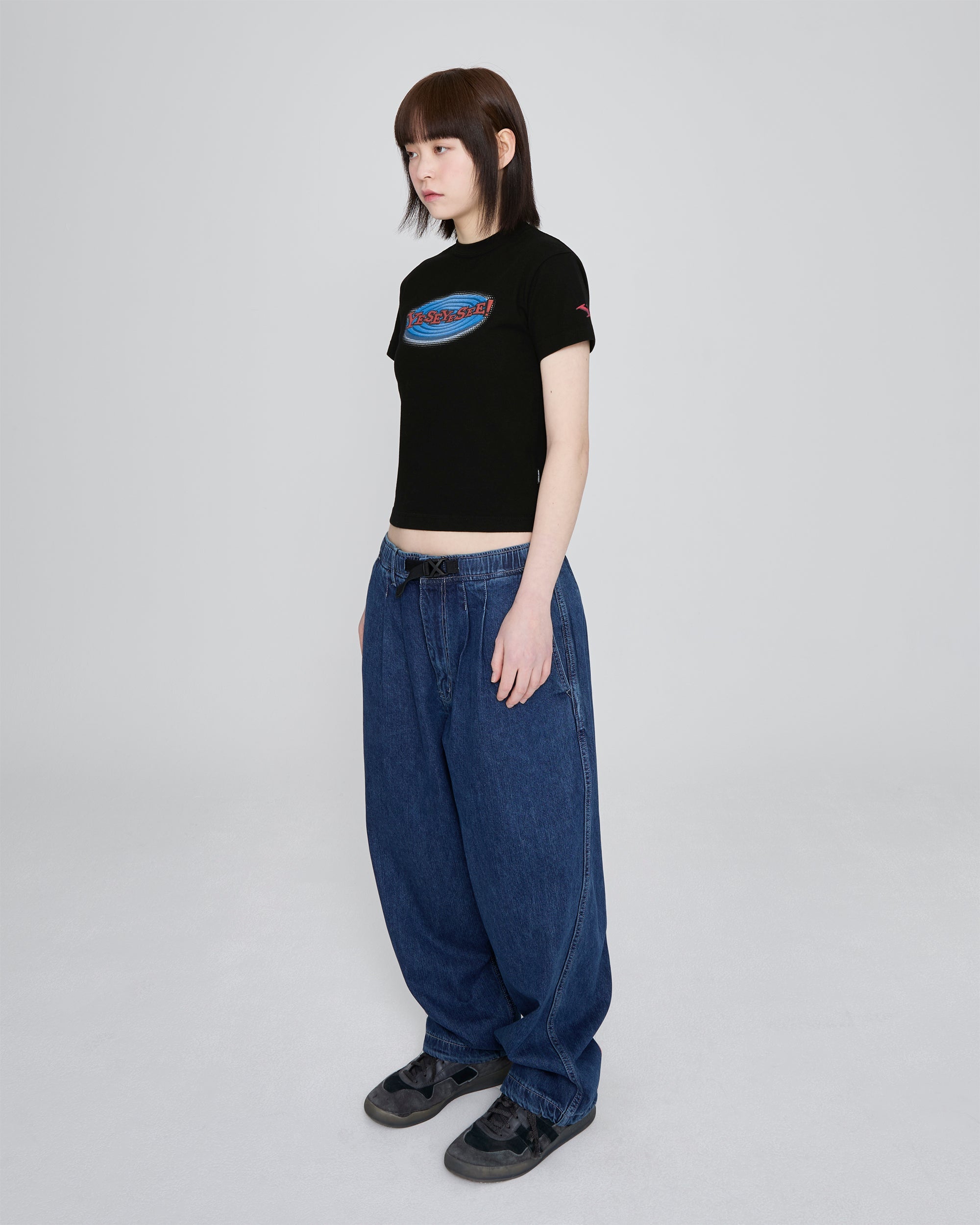 yeseyesee - Y.E.S Web Logo Kids Tee (Black) product image 8 | TRAB K-Fashion Australia