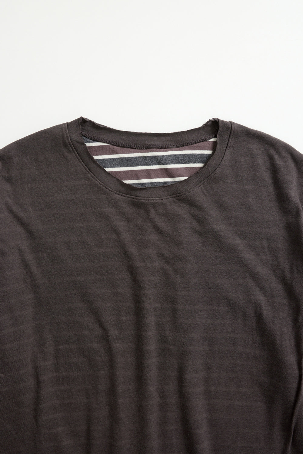 Hatchingroom - Two Face Stripe Tee (Brown) product image 3 | TRAB K-Fashion Australia