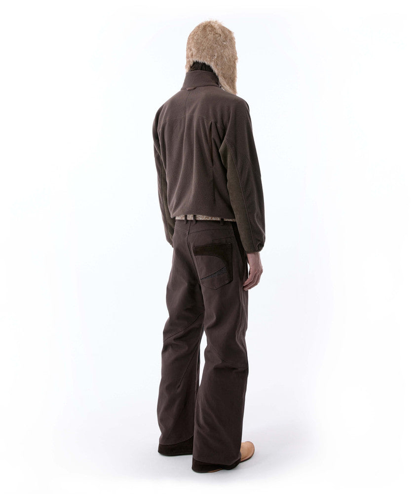 XLIM - Ep.10 01 Half-Zip Up (Brown) product image 4 | TRAB K-Fashion Australia