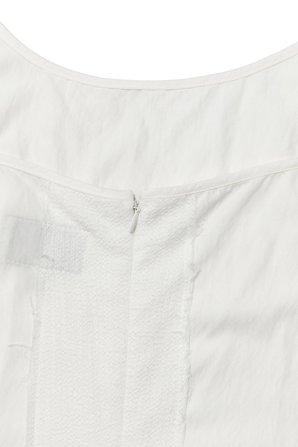 Matin Kim - Hook And Eye Layered Long Dress (Ivory) product image 6 | TRAB K-Fashion Australia