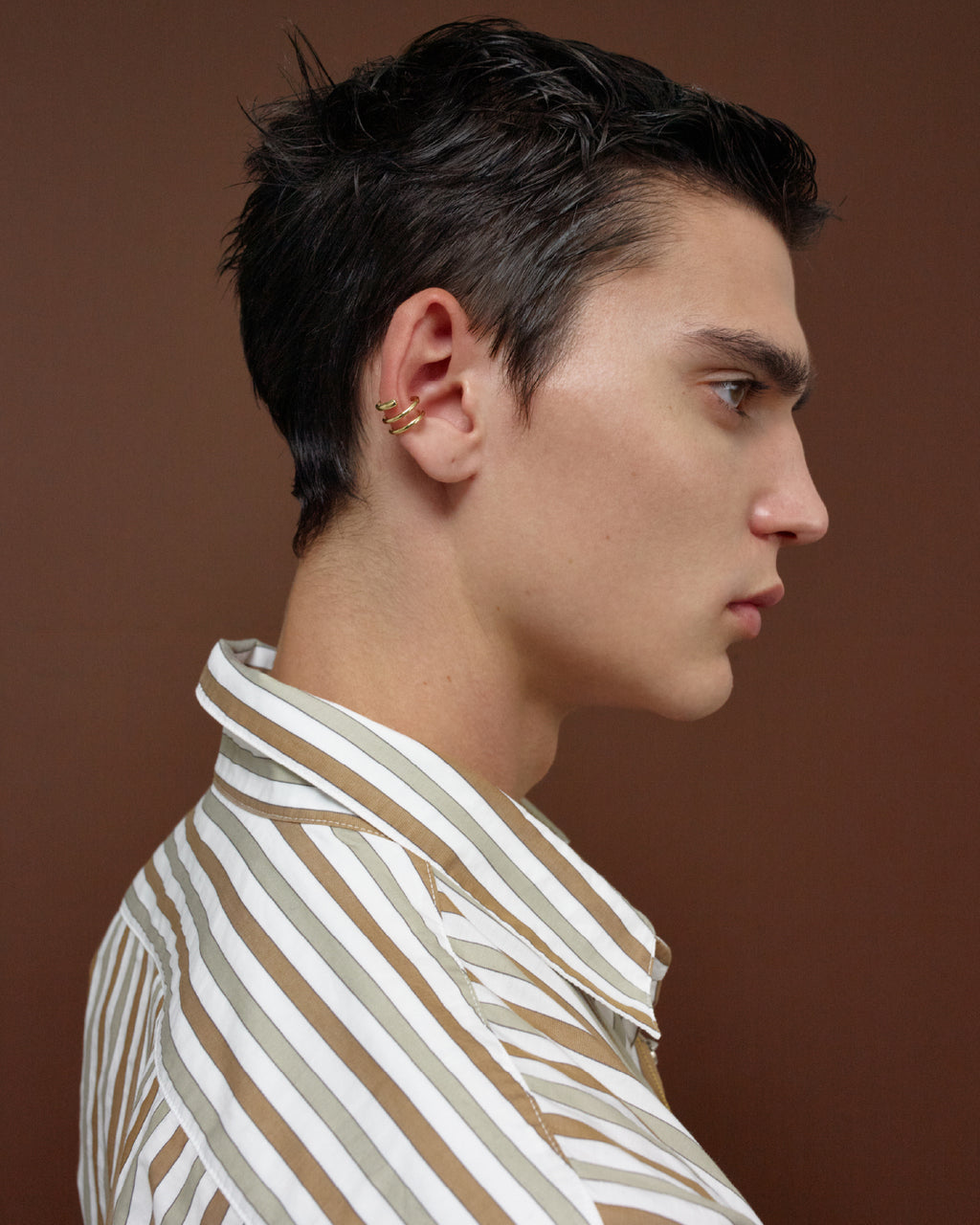 Numbering - Triple Line Ear Cuff #4300 product image 2 | TRAB K-Fashion Australia