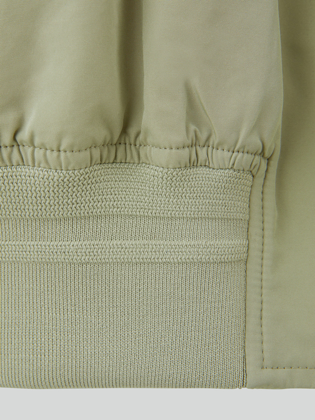 Recto - Crop Harrington Jumper (Light Khaki) product image 8 | TRAB K-Fashion Australia
