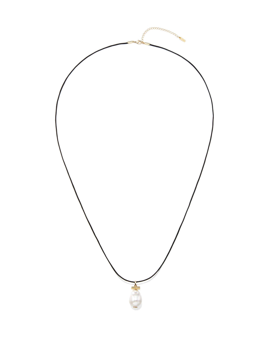Numbering - Baroque Pearl Cord Necklace #6830 product image 5 | TRAB K-Fashion Australia