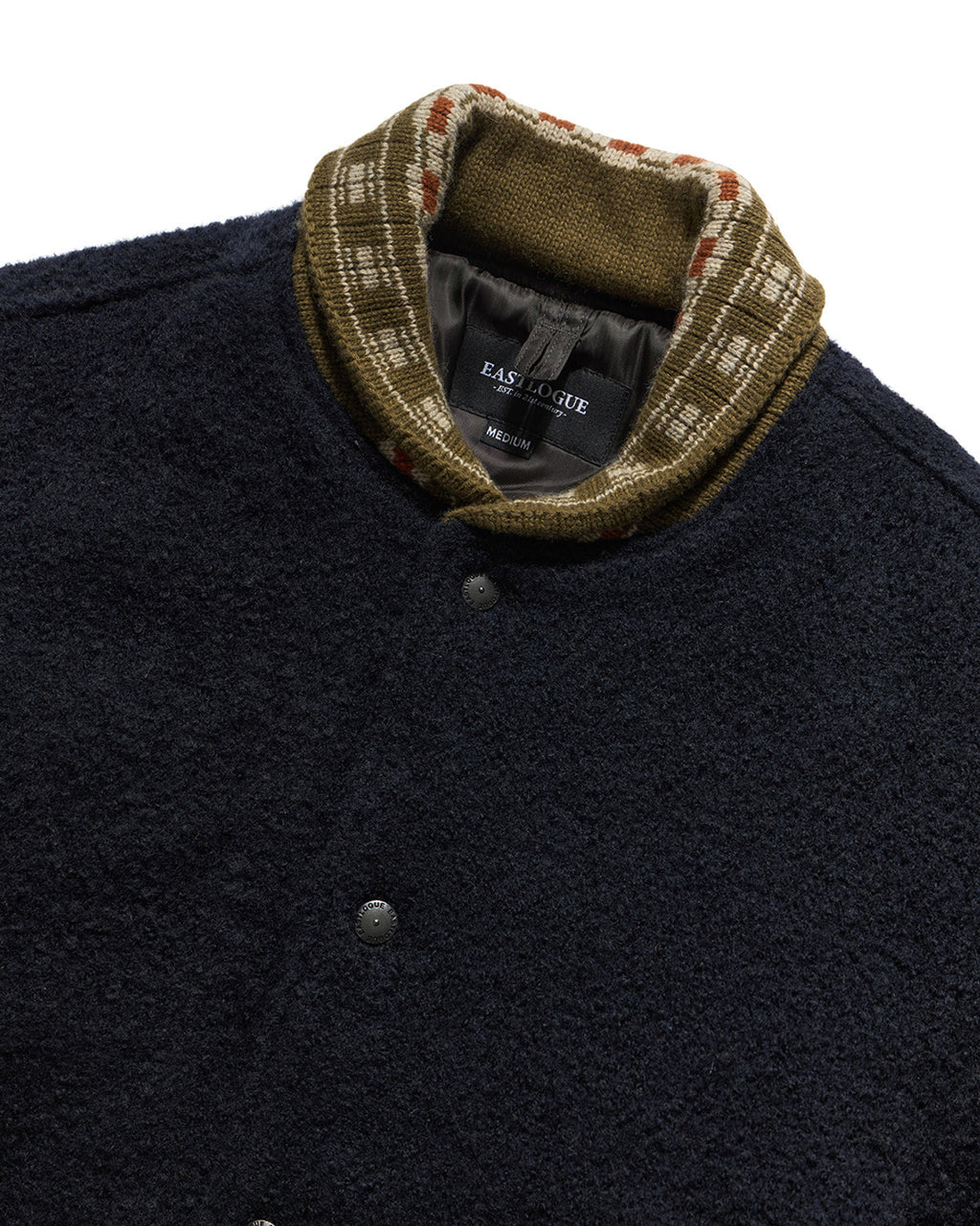 Eastlogue - Teddy Blouson Jumper (Navy) product image 8 | TRAB K-Fashion Australia