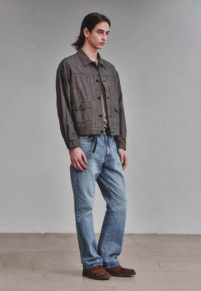 Art if acts - Vintage Check Trucker (Vintage Wood) product image 4 | TRAB K-Fashion Australia