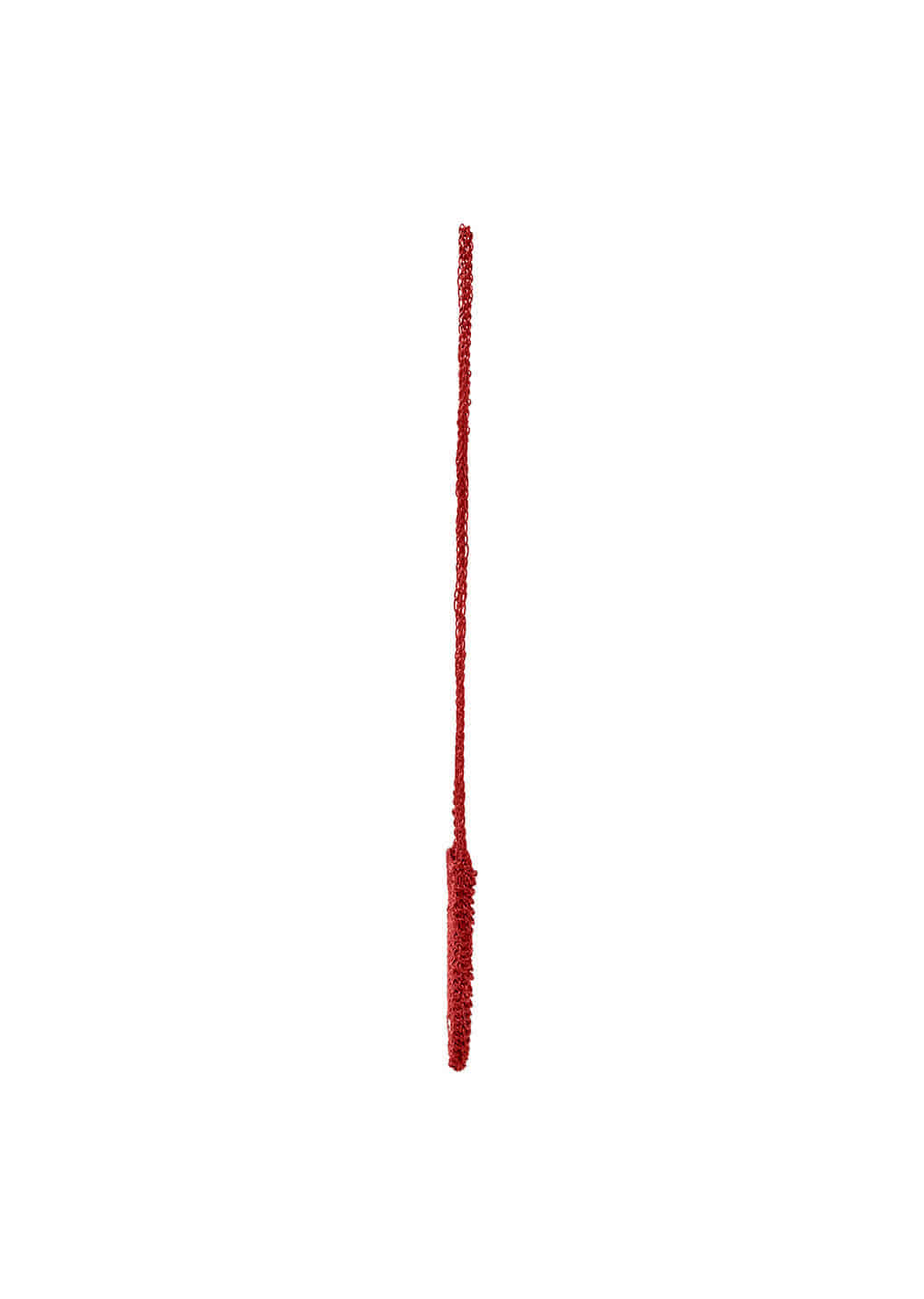 Amomento - Mini Handmade Leather Net Bag (Red) product image 5 | TRAB K-Fashion Australia