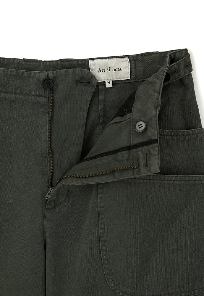 Art if acts - French Workwear Pants (Khaki) product image 13 | TRAB K-Fashion Australia