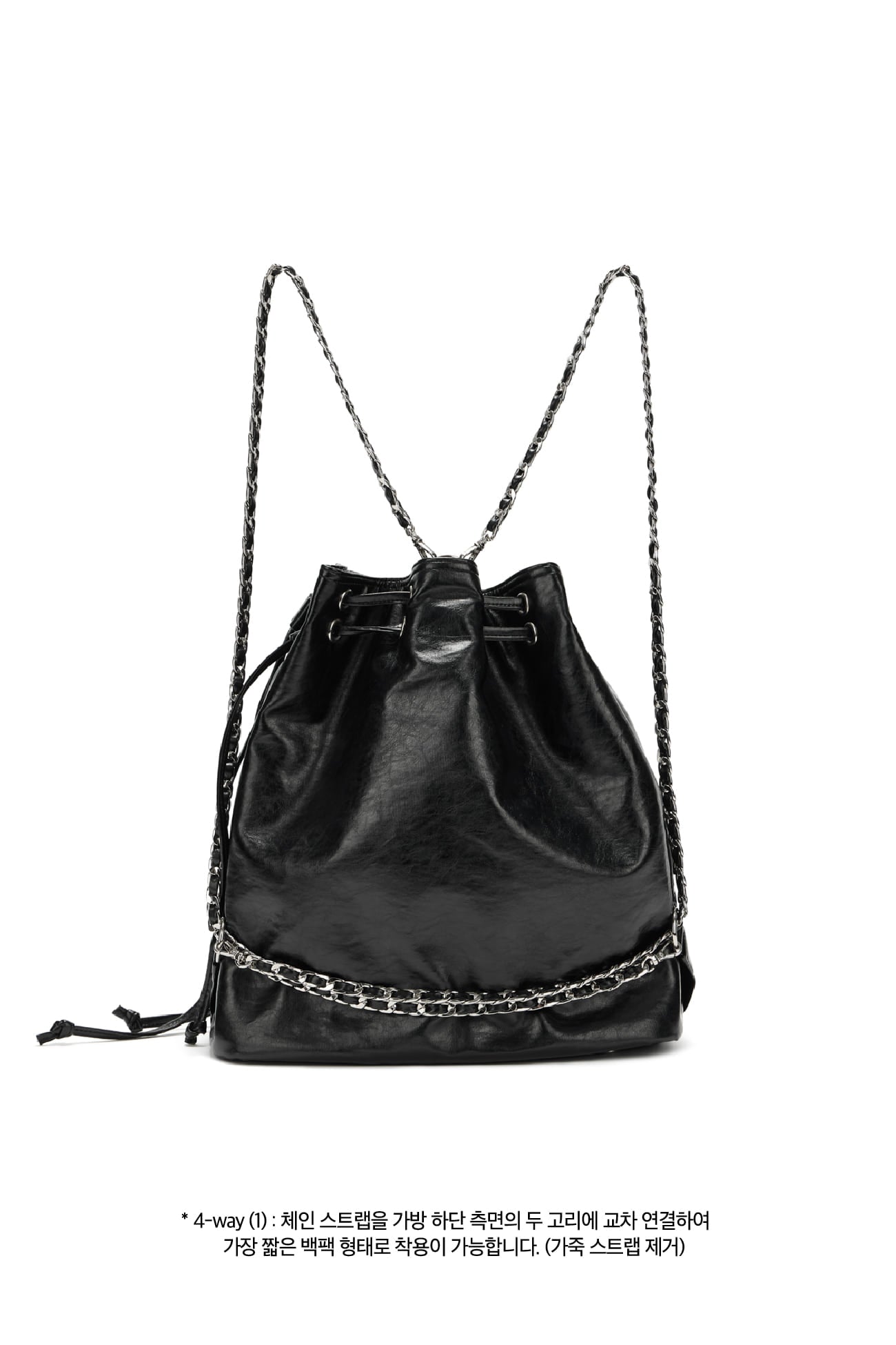 Deinet - Deinet 5-Way Stud Pocket Multi Bag (Black) product image 7 | TRAB K-Fashion Australia