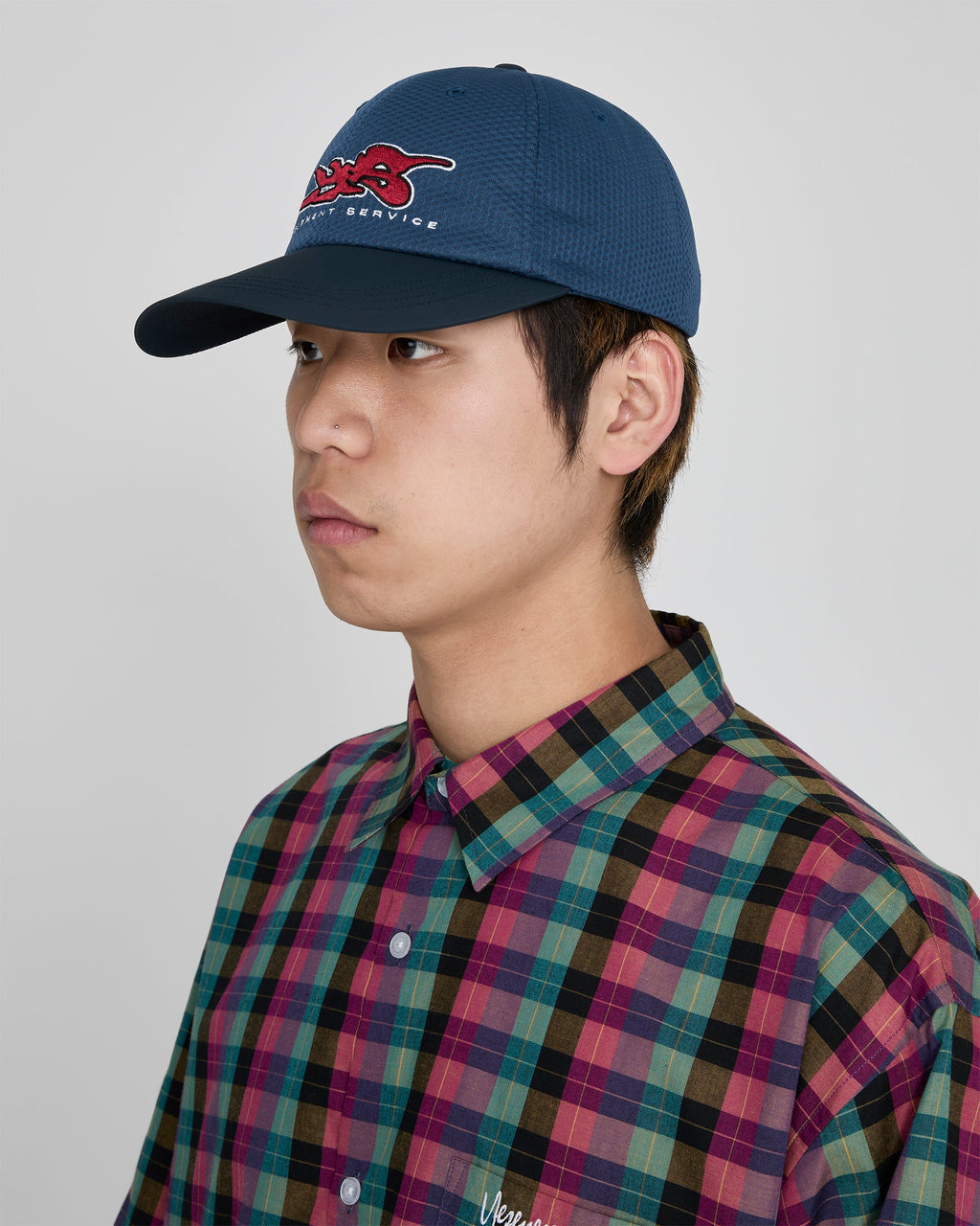 yeseyesee - Y.E.S Mesh Cap (Navy) product image 5 | TRAB K-Fashion Australia