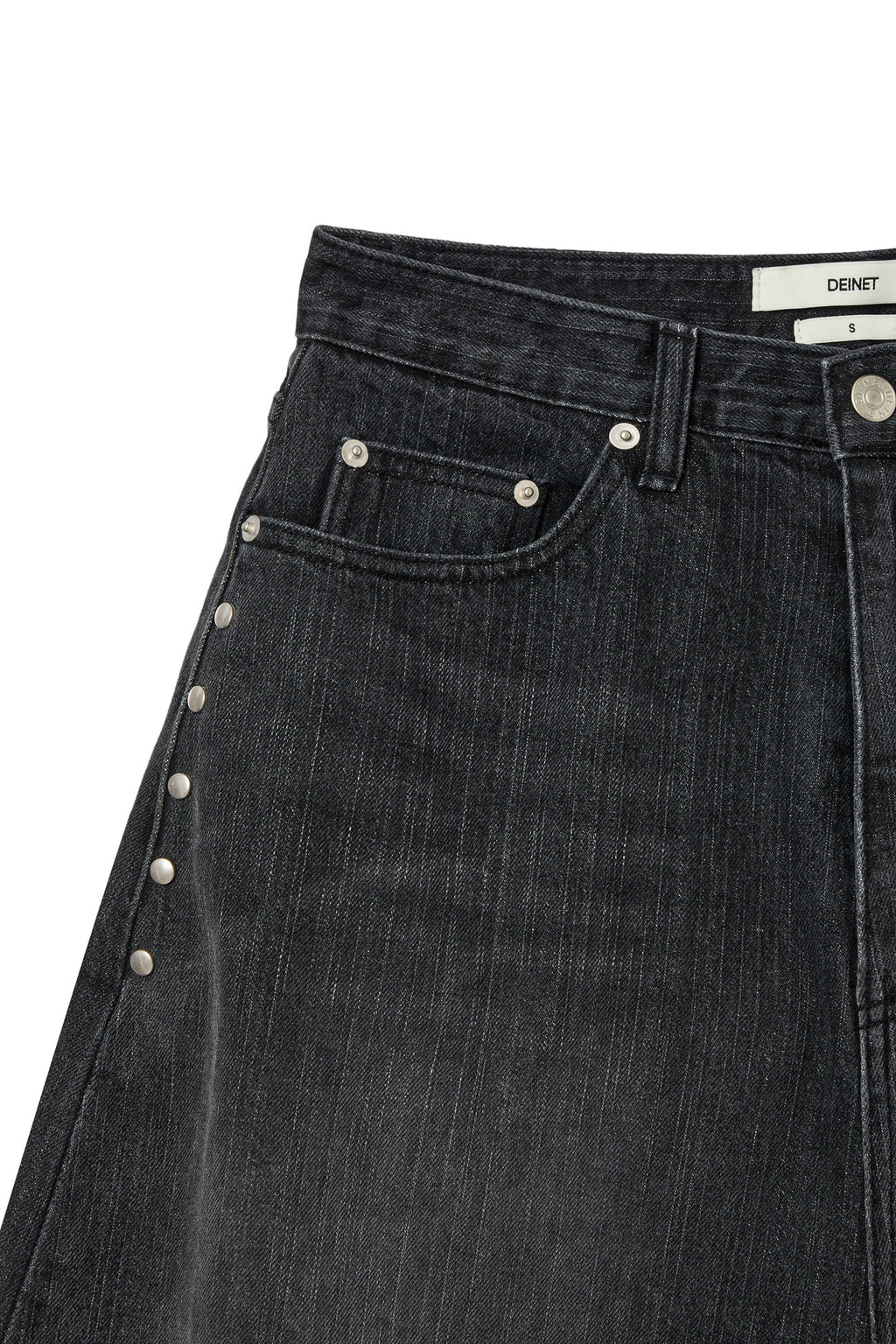 Deinet - Balloon Fit Denim Jeans (Black) product image 4 | TRAB K-Fashion Australia