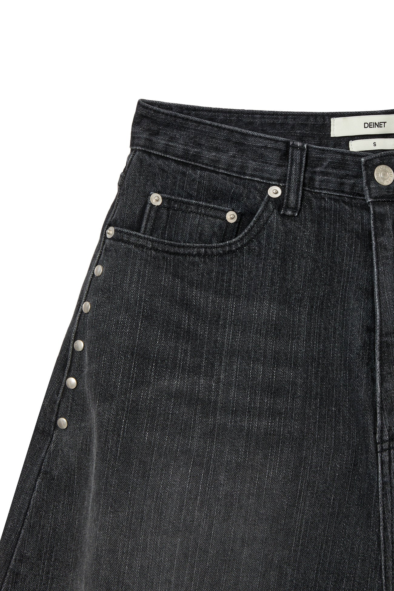 Deinet - Balloon Fit Denim Jeans (Black) product image 4 | TRAB K-Fashion Australia
