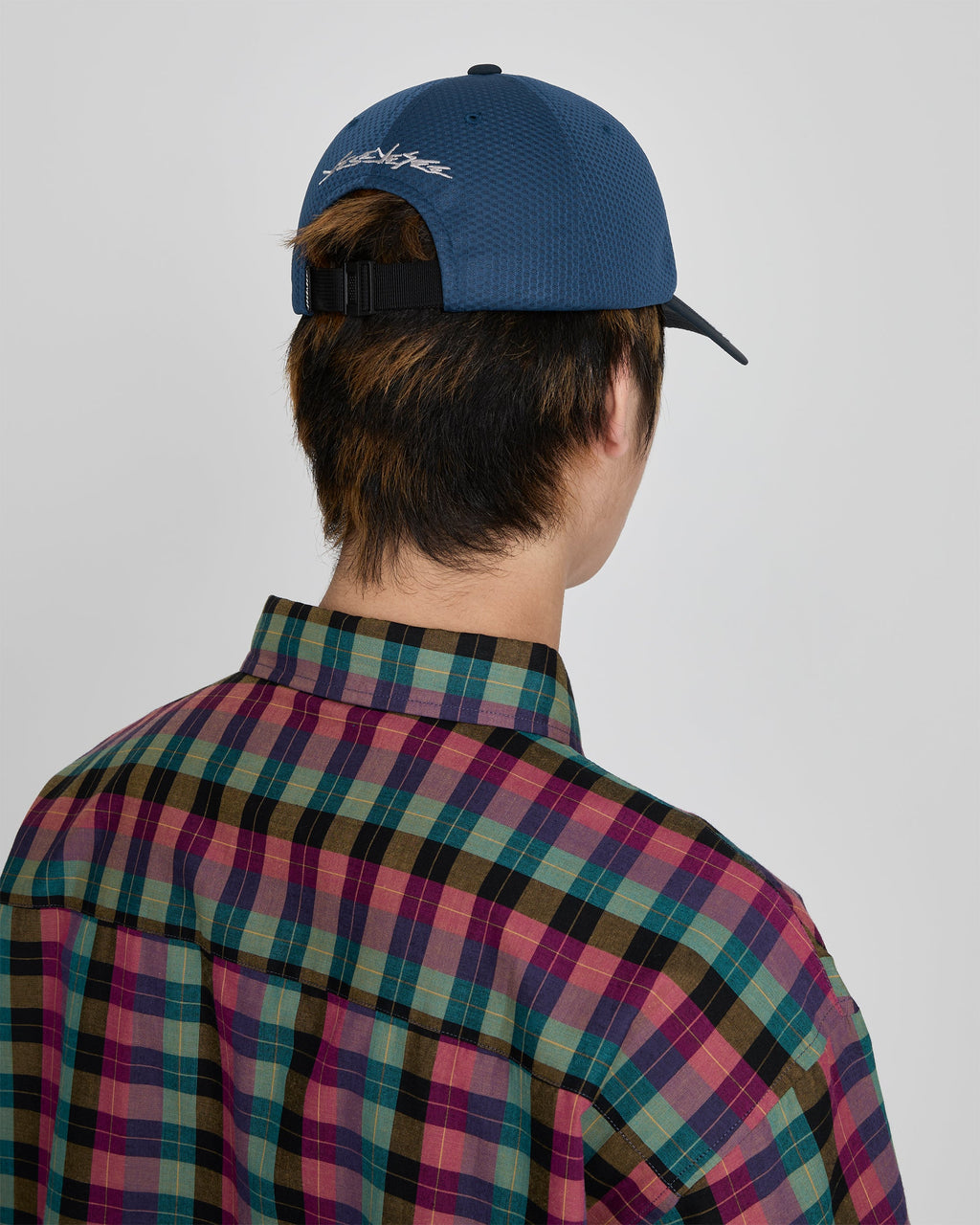 yeseyesee - Y.E.S Mesh Cap (Navy) product image 6 | TRAB K-Fashion Australia