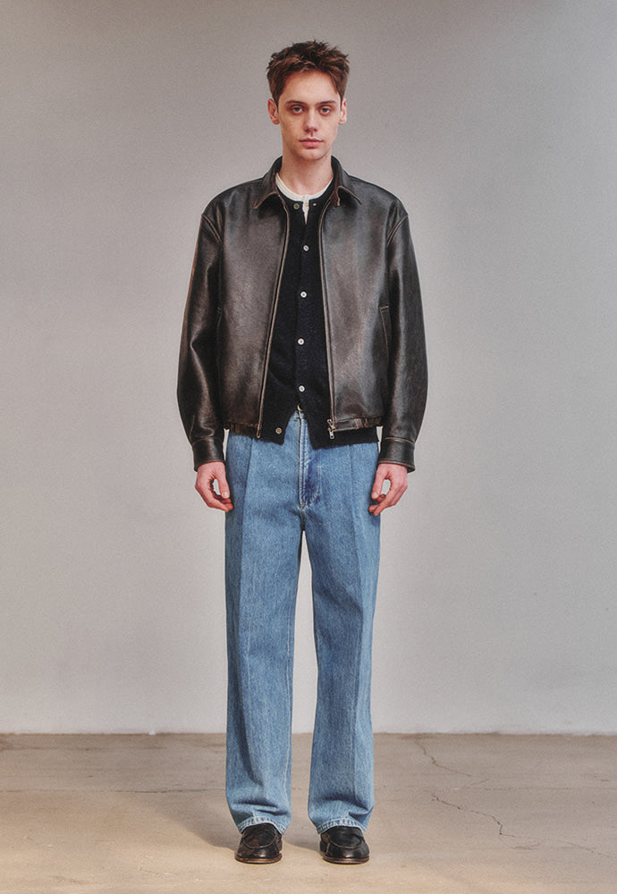Art if acts - Denim Trousers (Light Indigo) product image 3 | TRAB K-Fashion Australia
