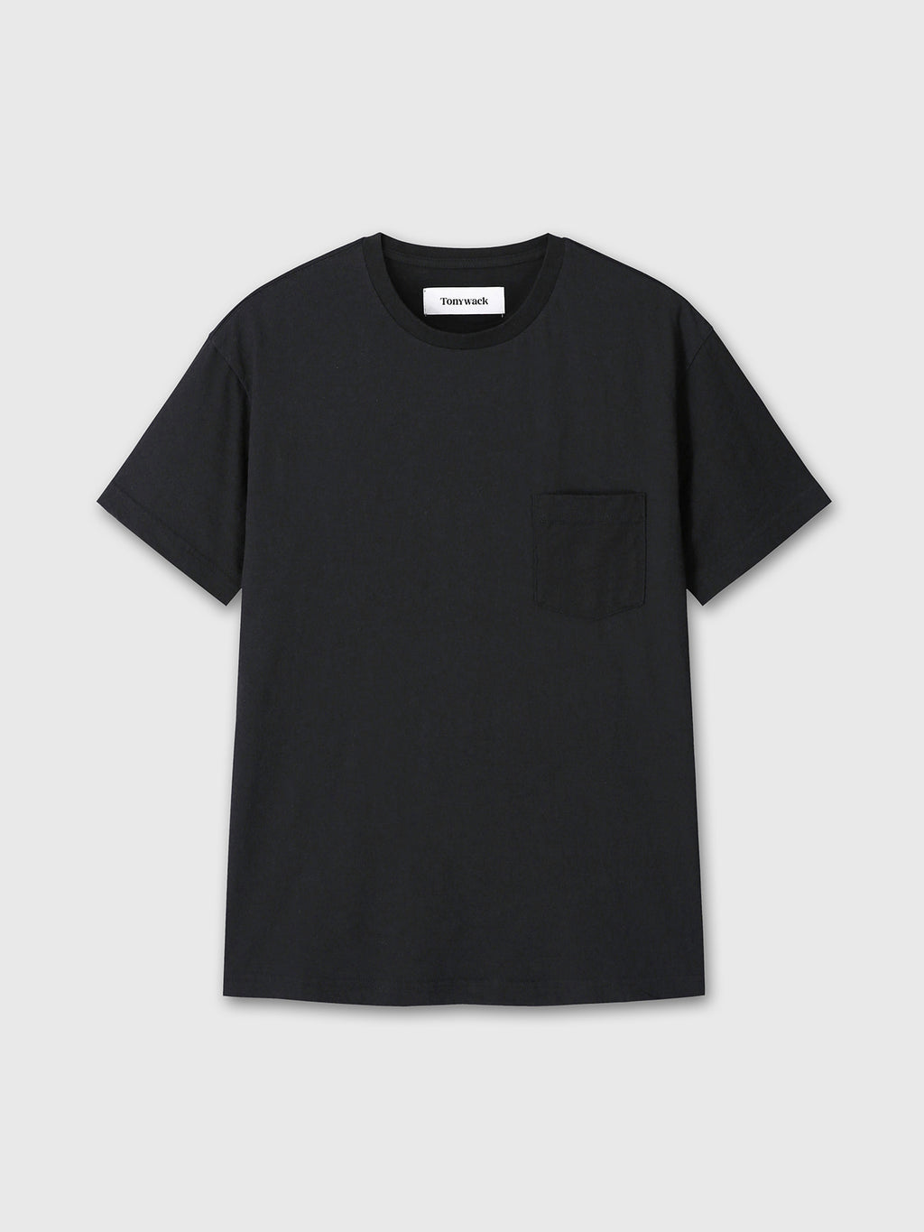 Tonywack - Soft Slub Jersey Pocket T-Shirt (Black) product image 10 | TRAB K-Fashion Australia