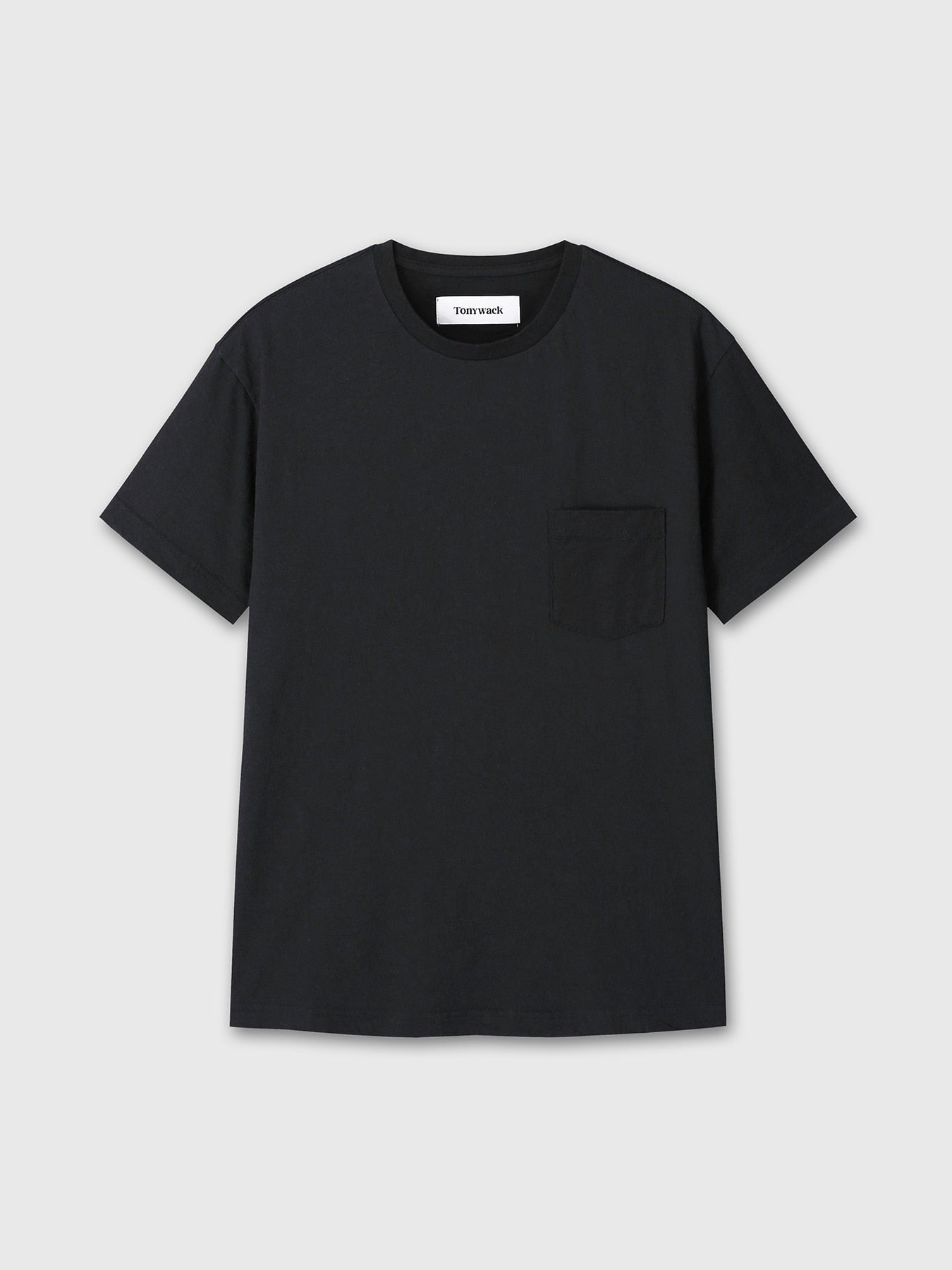 Tonywack - Soft Slub Jersey Pocket T-Shirt (Black) product image 10 | TRAB K-Fashion Australia