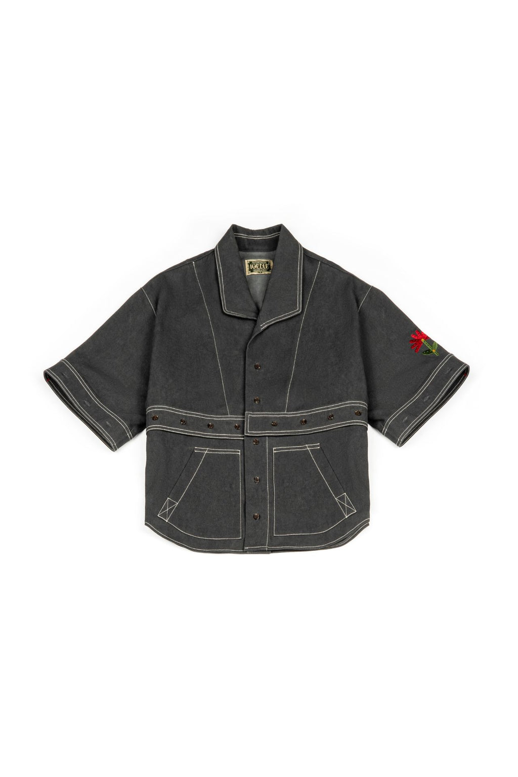 Ioedle - Imagination-Blooming Assembly Jacket (Charcoal) product image 4 | TRAB K-Fashion Australia
