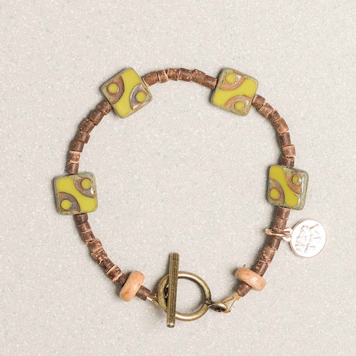 Towtow Archive - 4 Square 8 Circle Bracelet (Red) product image 4 | TRAB K-Fashion Australia