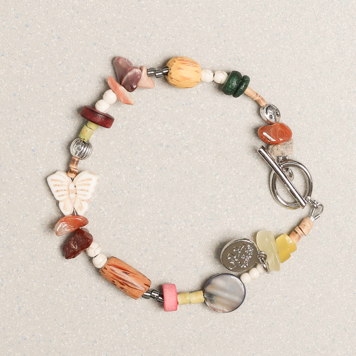 Towtow Archive - Butterfly Symbol Bracelet (Turquoise) product image 2 | TRAB K-Fashion Australia