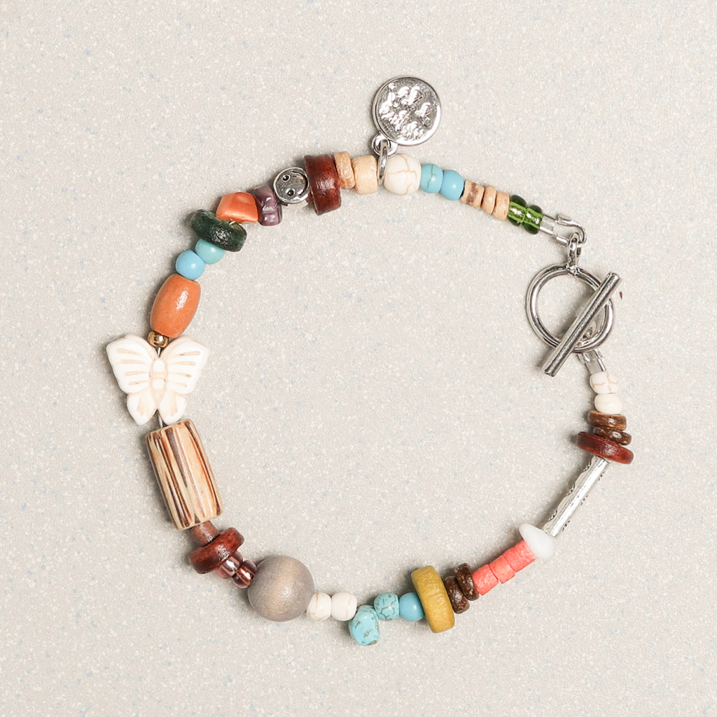 Towtow Archive - Butterfly Symbol Bracelet (Ivory) product image 4 | TRAB K-Fashion Australia