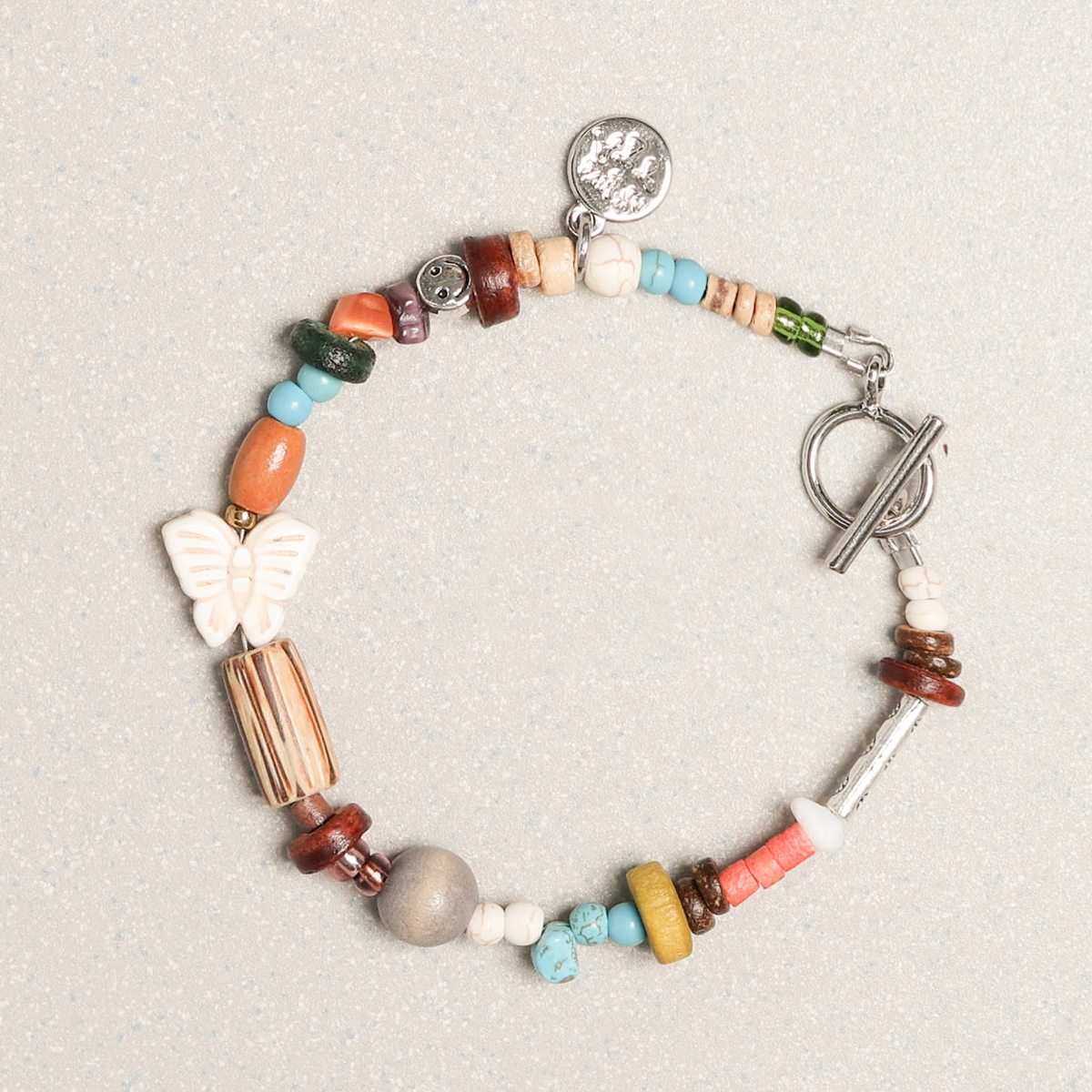 Towtow Archive - Butterfly Symbol Bracelet (Ivory) product image 4 | TRAB K-Fashion Australia