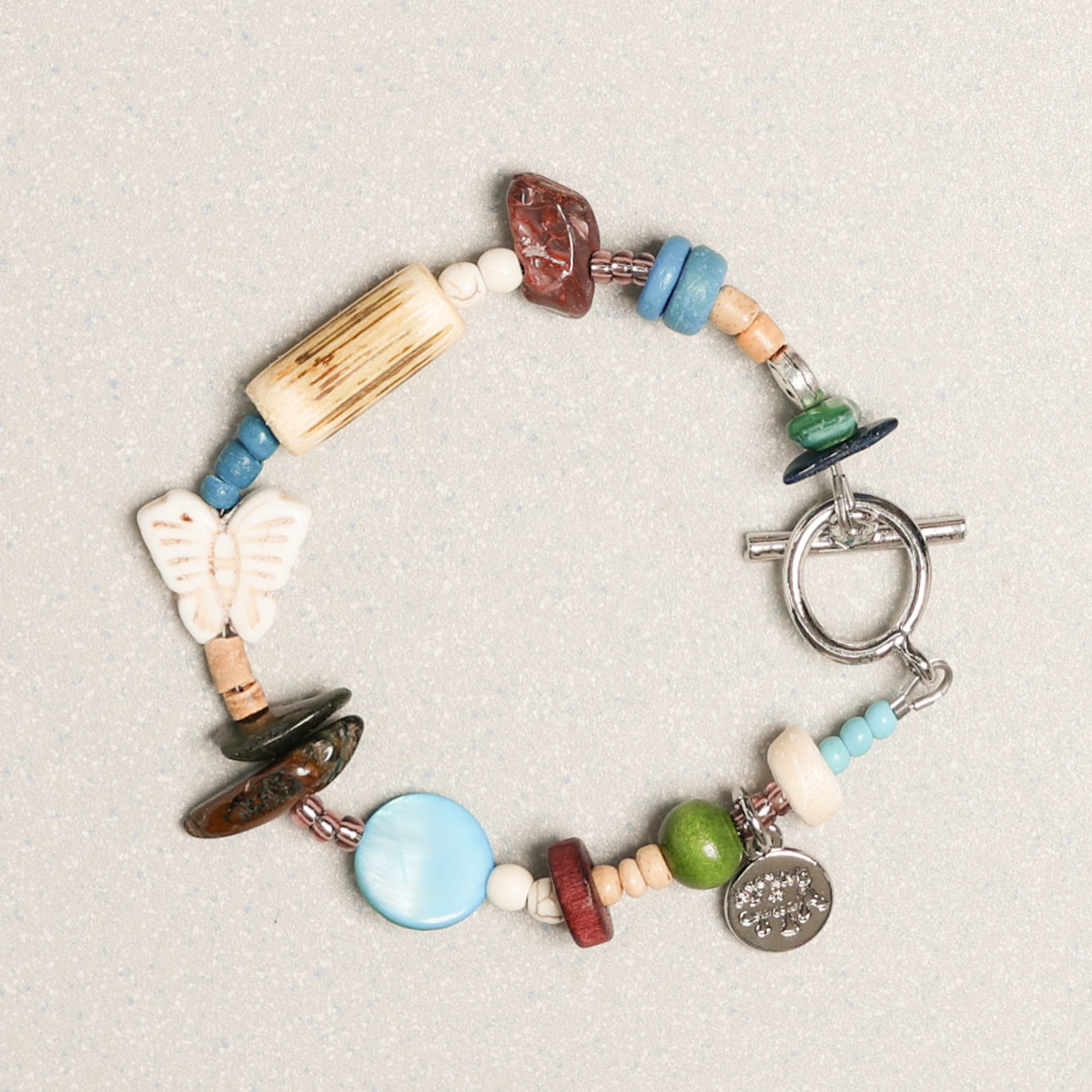 Towtow Archive - Butterfly Symbol Bracelet (Ivory) product image 6 | TRAB K-Fashion Australia