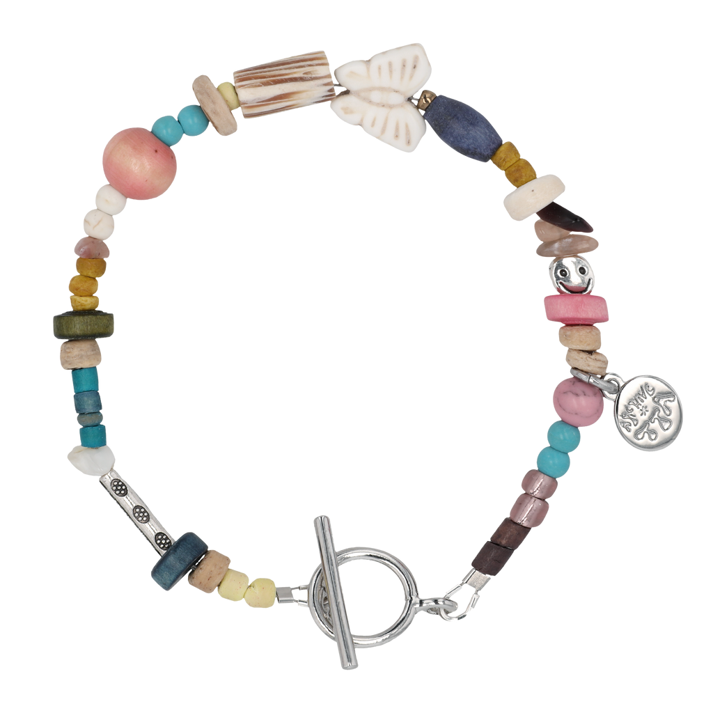 Towtow Archive - Butterfly Symbol Bracelet (Turquoise) product image 10 | TRAB K-Fashion Australia