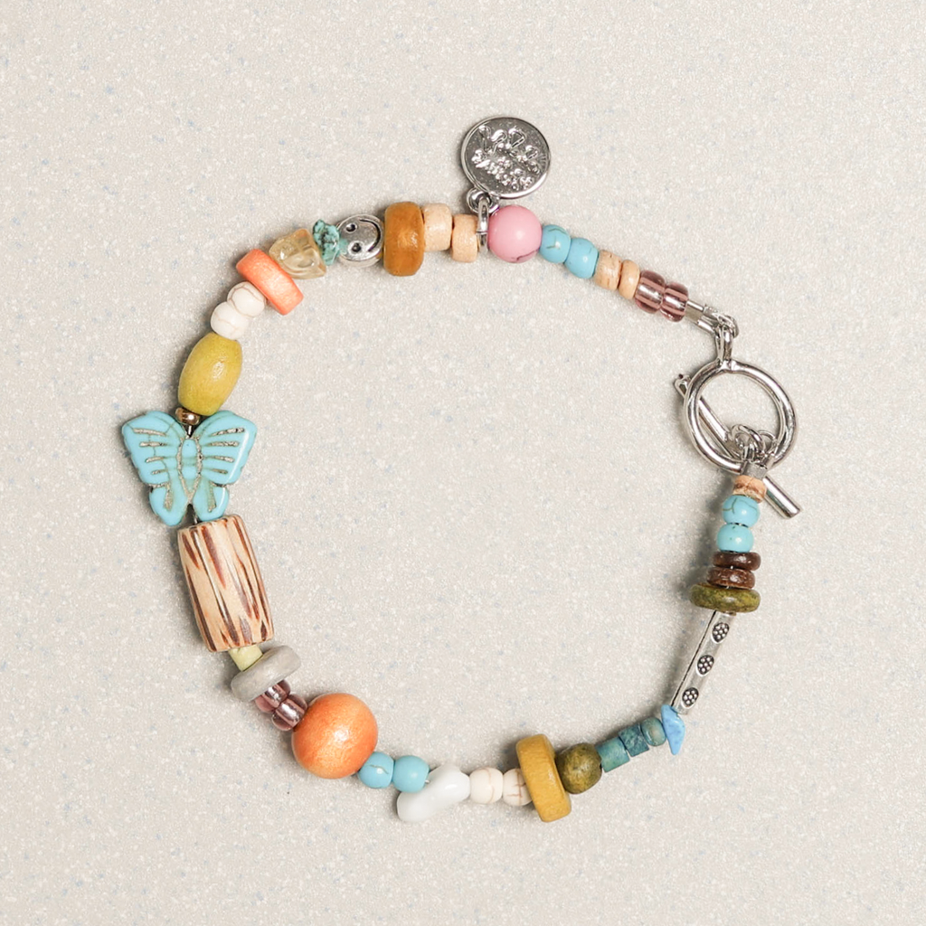 Towtow Archive - Butterfly Symbol Bracelet (Ivory) product image 5 | TRAB K-Fashion Australia