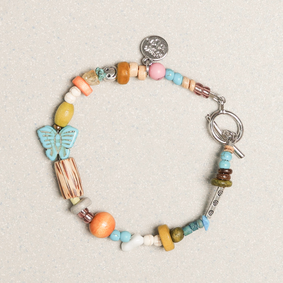 Towtow Archive - Butterfly Symbol Bracelet (Ivory) product image 5 | TRAB K-Fashion Australia