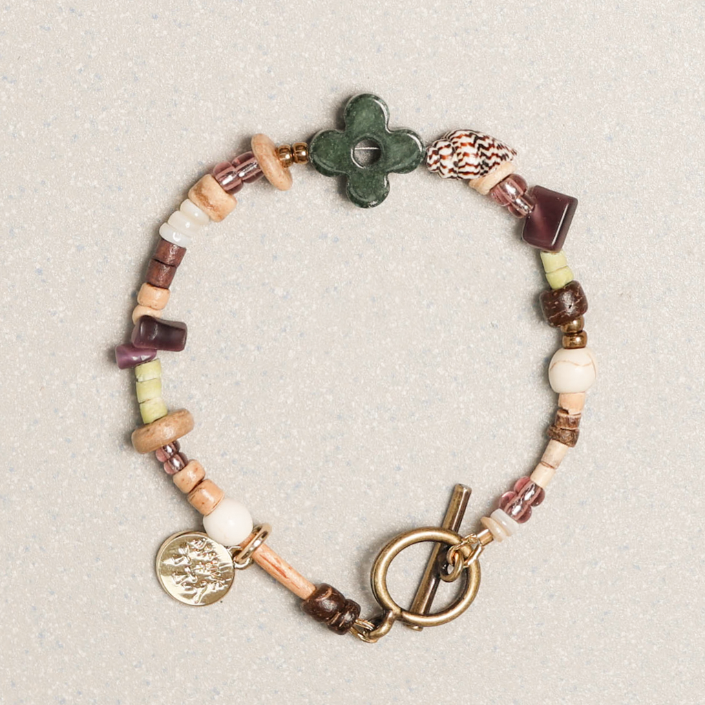 Towtow Archive - Clover Symbol Bracelet (Orchid) product image 6 | TRAB K-Fashion Australia