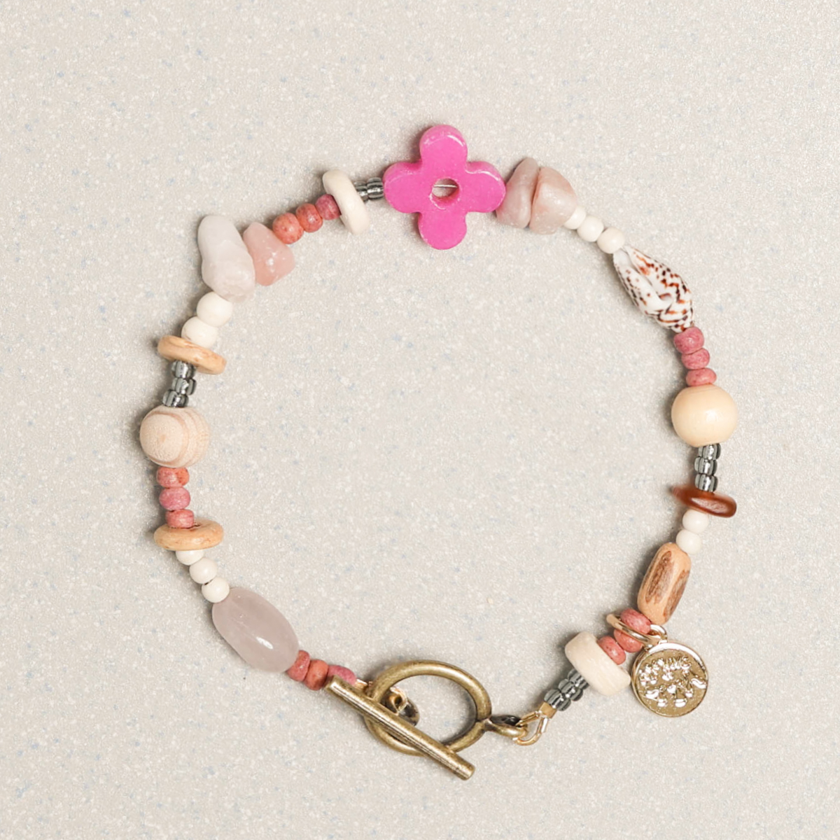 Towtow Archive - Clover Symbol Bracelet (Clean White) product image 11 | TRAB K-Fashion Australia
