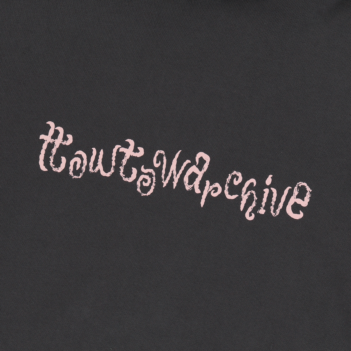 Towtow Archive - Bumpy Logo Hoodie (Gray) product image 3 | TRAB K-Fashion Australia