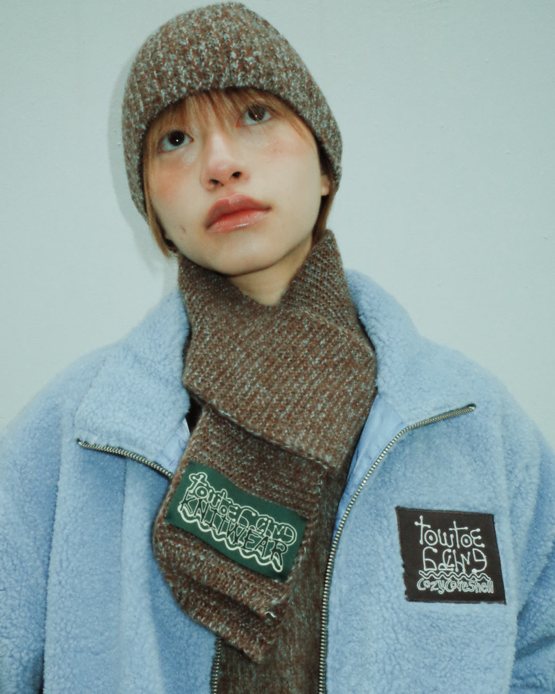 Towtow Archive - Cozy Beanie (Brown) product image 4 | TRAB K-Fashion Australia