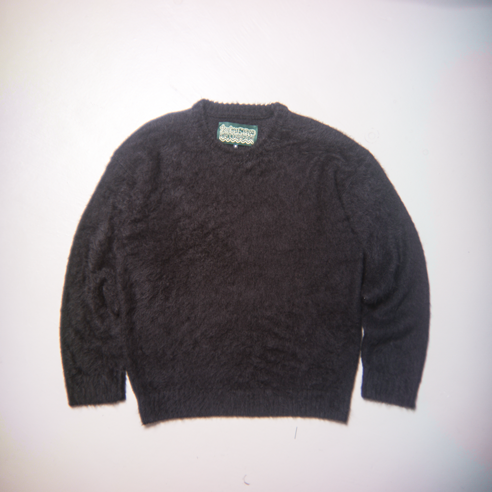Towtow Archive - Cozy Fuzzy Sweater (Black) product image 1 | TRAB K-Fashion Australia